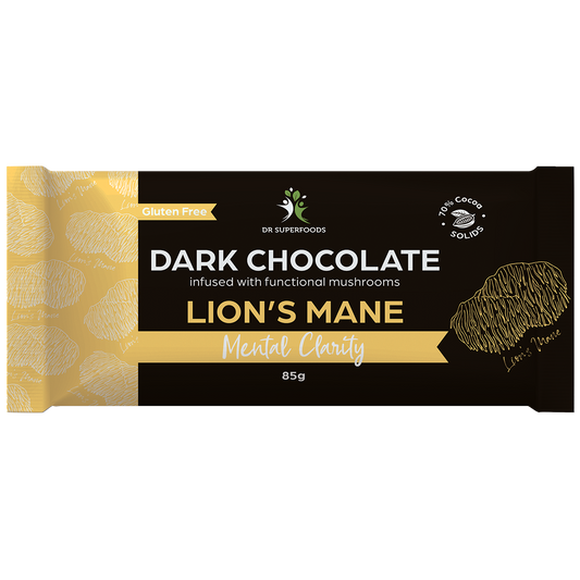 Dr Superfoods Dark Chocolate Bar Mental Clarity - Box of 12