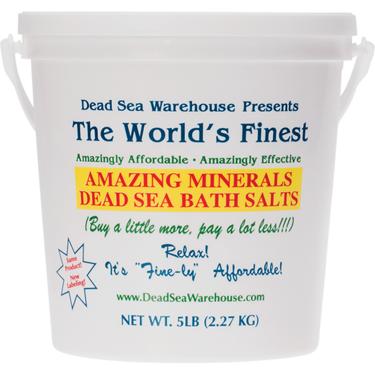 Dead Sea Warehouse Dead Sea Bath Salts Bucket