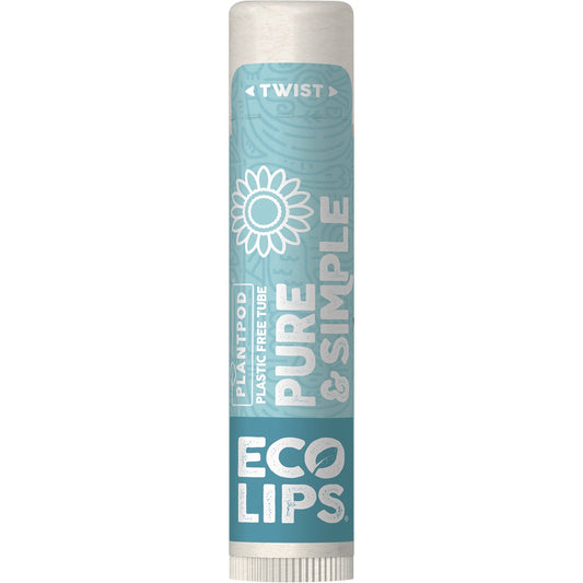 ECO LIPS Lip Balm Display Pure & Simple Coconut 24 x 4.25g