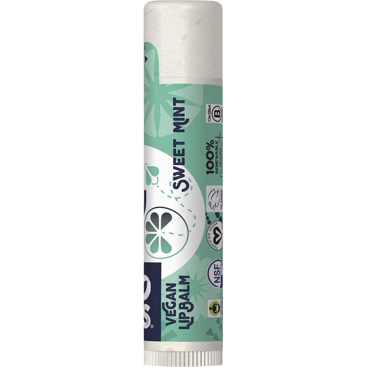 ECO LIPS Lip Balm Display Bee Free Sweet Mint 24 x 4.25g