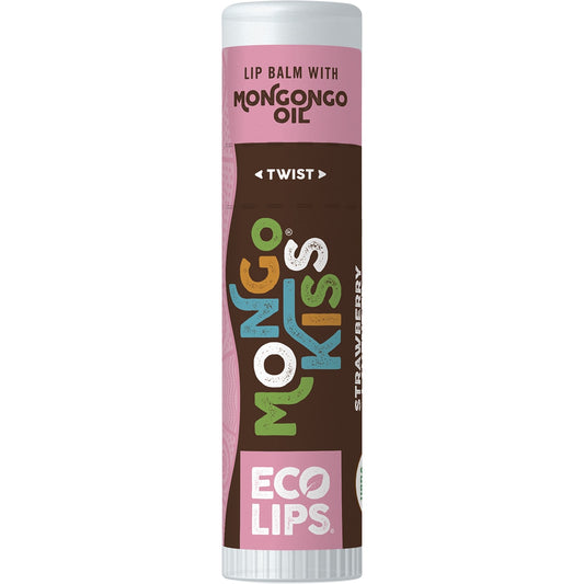 ECO LIPS Lip Balm Display Mongo Kiss Strawberry Lavender 15 x 7g
