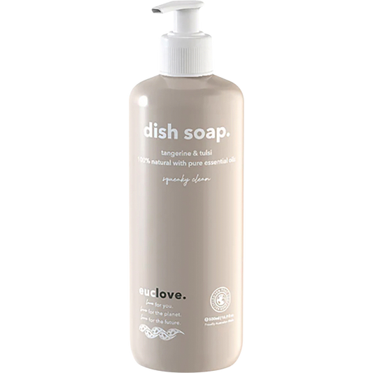 Euclove Dish Soap Tangerine & Tulsi