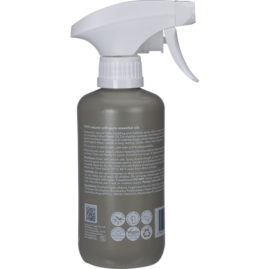 Euclove Linen Spray Eucalyptus, Lavender & Neem Oil