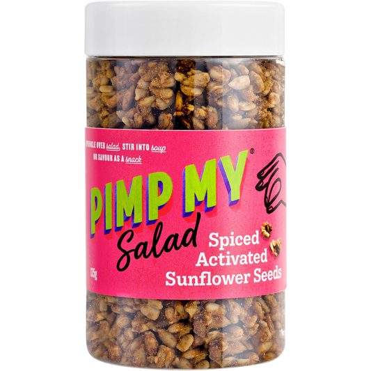 Pimp My Salad Spiced Activated Sunflower Seeds - Box of 5