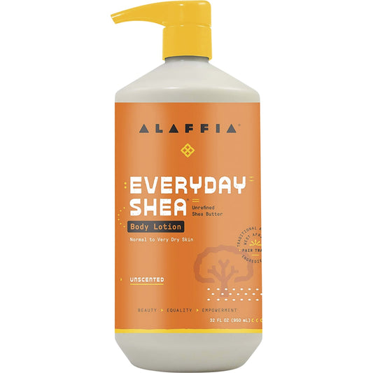 ALAFFIA Everyday Shea Body Lotion Unscented 1 x 950ml