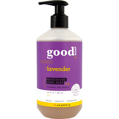ALAFFIA Good Soap Hand Soap Lavender 1 x 355ml