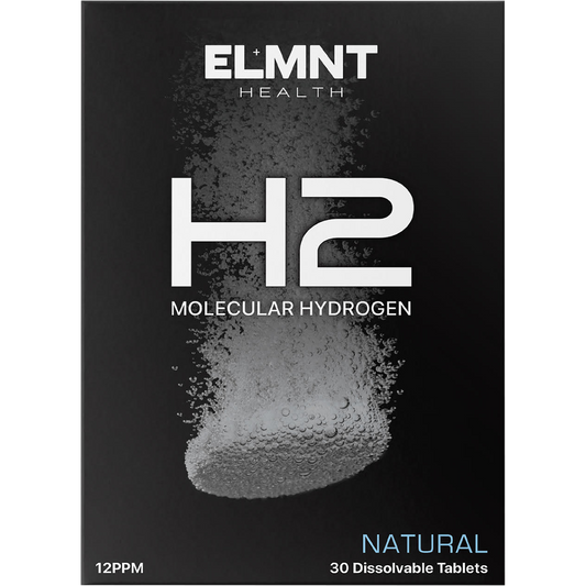 ELMNT Health H2 Molecular Hydrogen Water Tablets Natural
