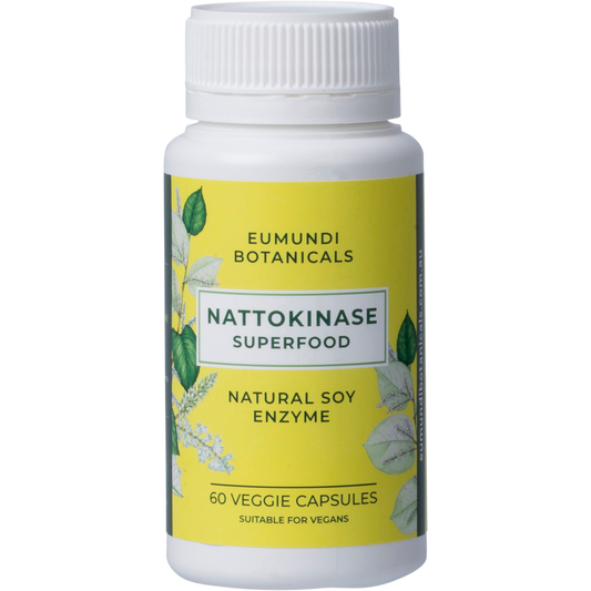 Eumundi Botanicals Nattokinase Natural Soy Enzyme
