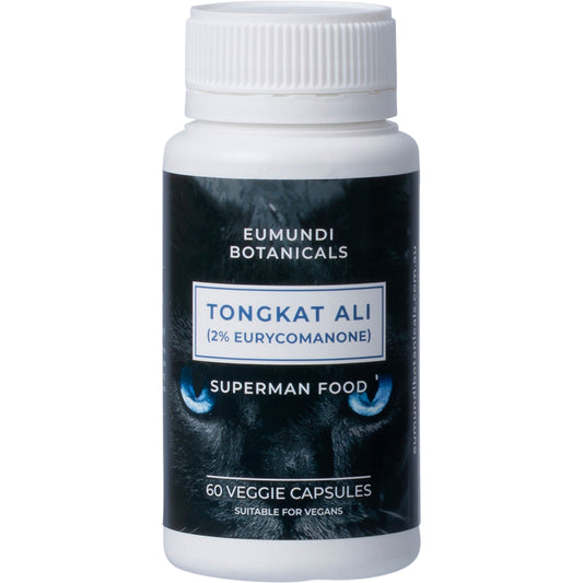 EUMUNDI BOTANICALS Tongkat Ali 2% Eurycomanone 1 x 60 Caps