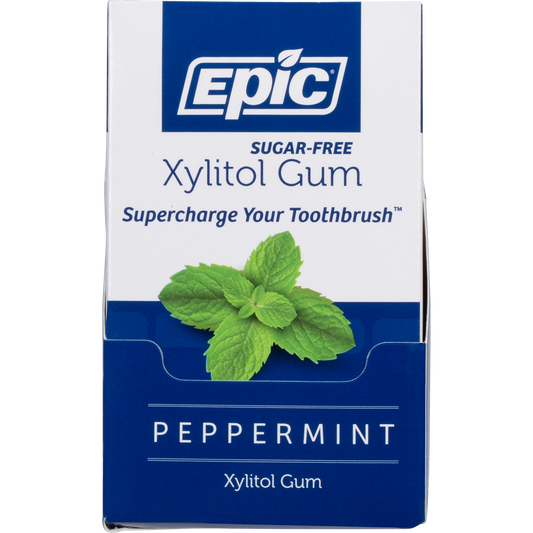 Epic Xylitol Chewing Gum Peppermint 12 x 12x12pcs