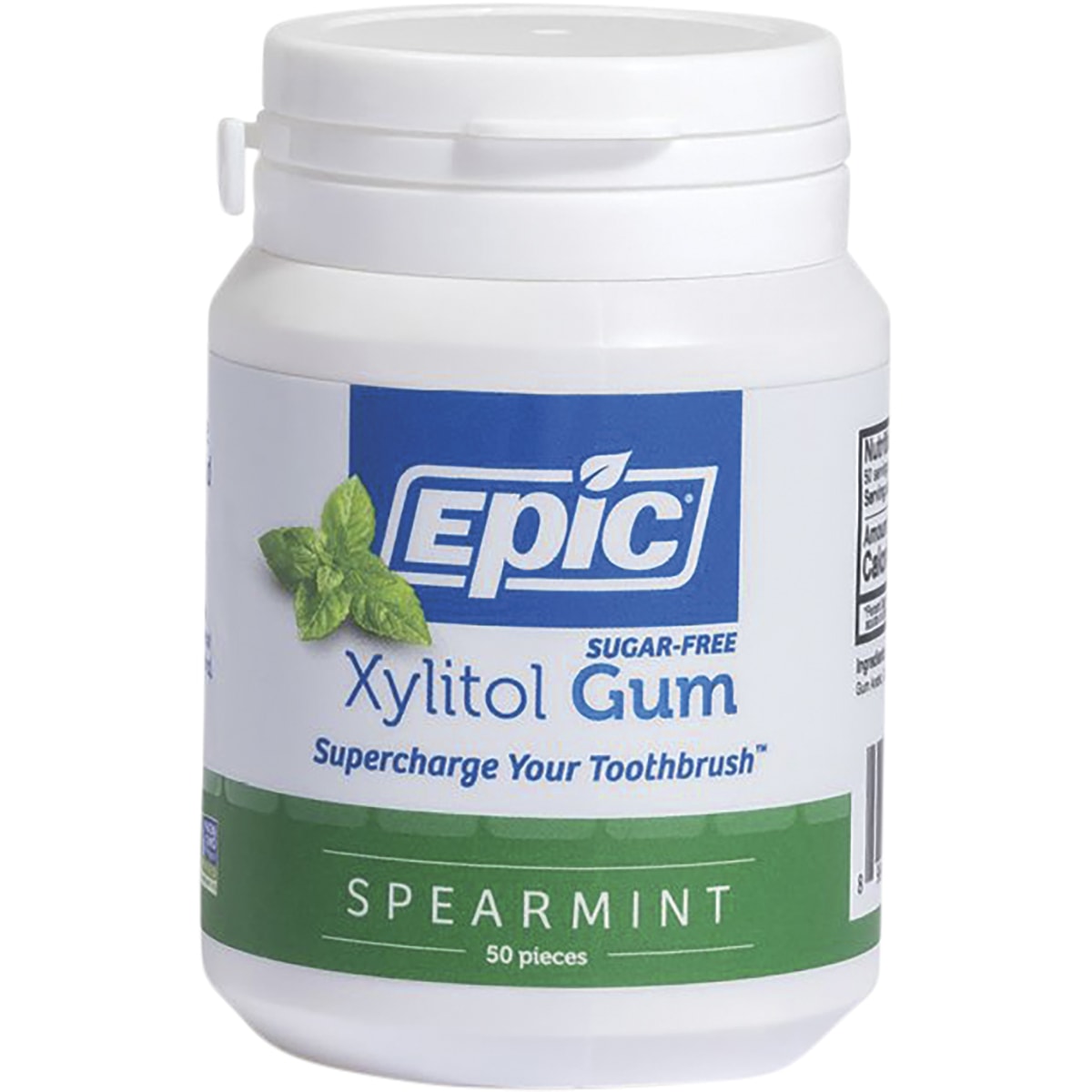 EPIC Xylitol Chewing Gum Spearmint x 50pcs