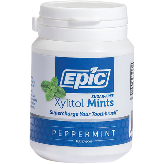 Epic Xylitol Dental Mints Peppermint