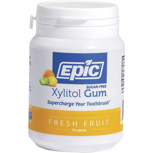 EPIC Xylitol Chewing Gum Fresh Fruit x 50pcs