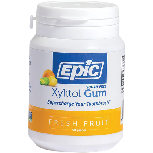 Epic Xylitol Chewing Gum Fresh Fruit