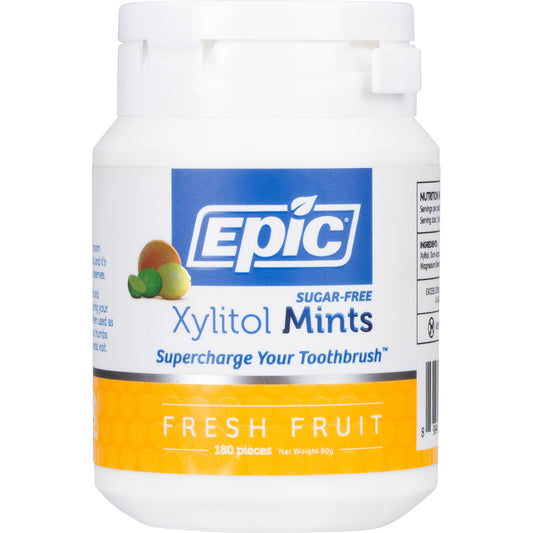 EPIC Xylitol Dental Mints Fresh Fruits x 180pcs