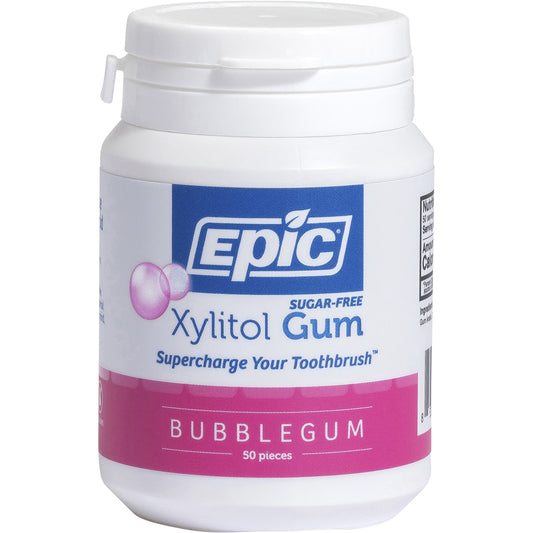EPIC Xylitol Chewing Gum Bubblegum x 50pcs