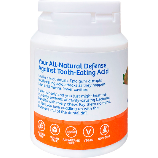 Epic Xylitol Chewing Gum Orange-Mango