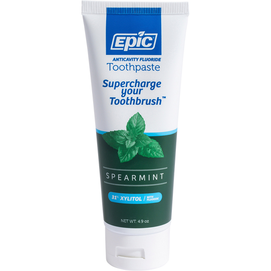 Epic Toothpaste Spearmint with Fluoride