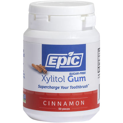 EPIC Xylitol Chewing Gum Cinnamon x 50pcs
