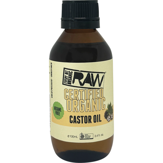Every Bit Organic Castor Oil - Amber Glass Bottle