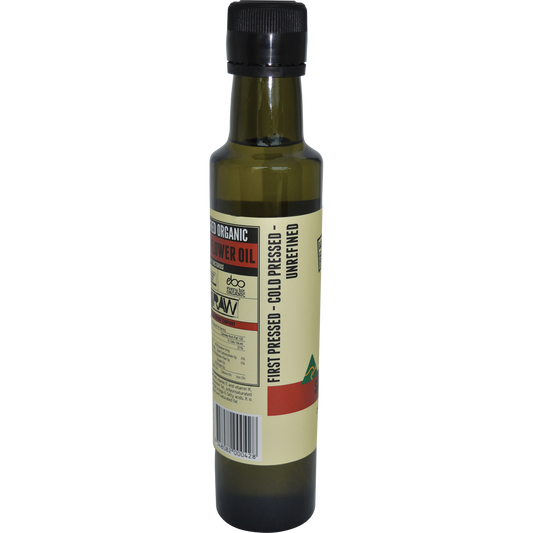 Every Bit Organic Safflower Oil Cold Pressed Unrefined