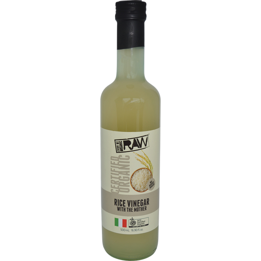 Every Bit Organic Rice Wine Vinegar with The Mother - Box of 6