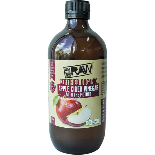 EVERY BIT ORGANIC Apple Cider Vinegar With The Mother 6 x 500ml