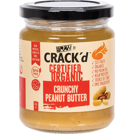 Every Bit Organic Crack'd Crunchy Peanut Butter