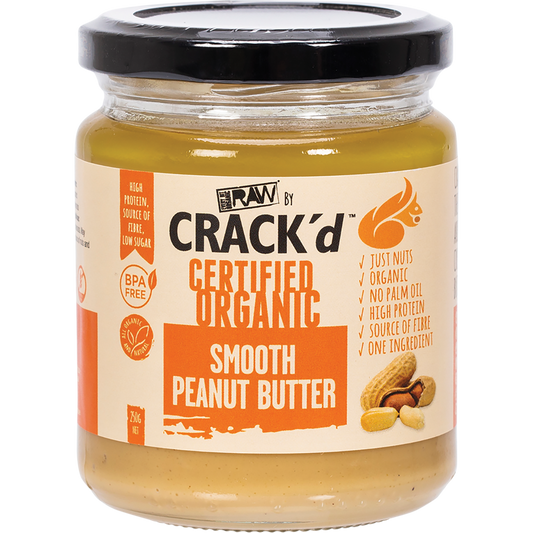 Every Bit Organic Crack'd Smooth Peanut Butter