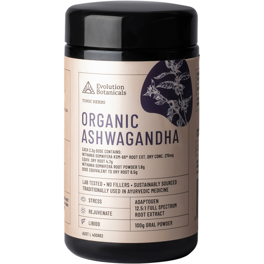 Evolution Botanicals Organic Ashwagandha