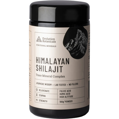 EVOLUTION BOTANICALS Himalayan Shilajit Trace Mineral Complex 1 x 100g