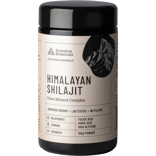 EVOLUTION BOTANICALS Himalayan Shilajit Trace Mineral Complex 1 x 100g