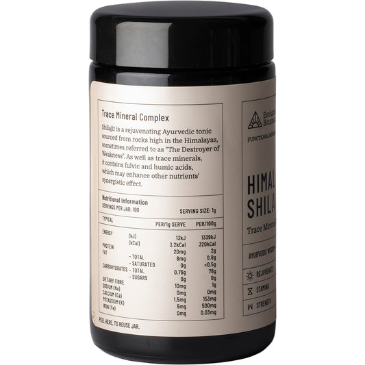 EVOLUTION BOTANICALS Himalayan Shilajit Trace Mineral Complex 1 x 100g