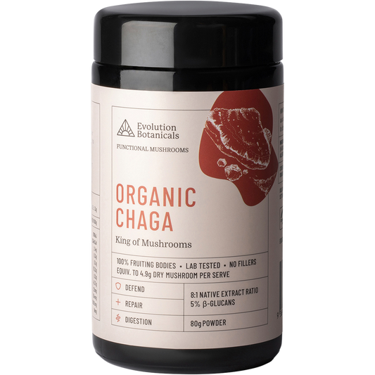 Evolution Botanicals Organic Chaga King of Mushrooms