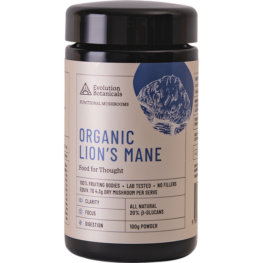 Evolution Botanicals Organic Lion's Mane Food For Thought