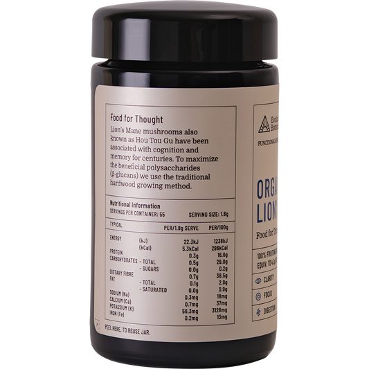 Evolution Botanicals Organic Lion's Mane Food For Thought