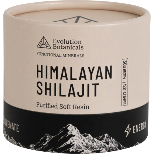 Evolution Botanicals Himalayan Shilajit Purified Soft Resin