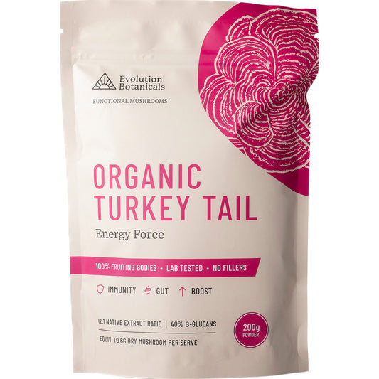 EVOLUTION BOTANICALS Organic Turkey Tail Energy Force 1 x 200g