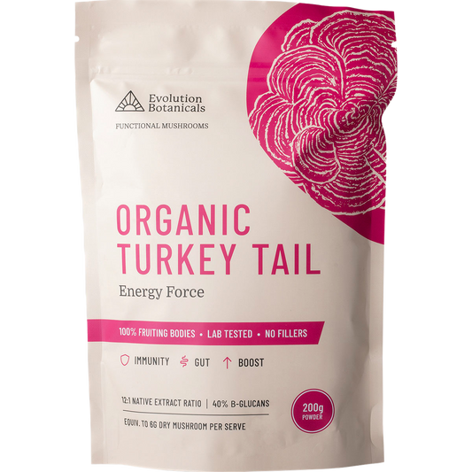 Evolution Botanicals Organic Turkey Tail Energy Force