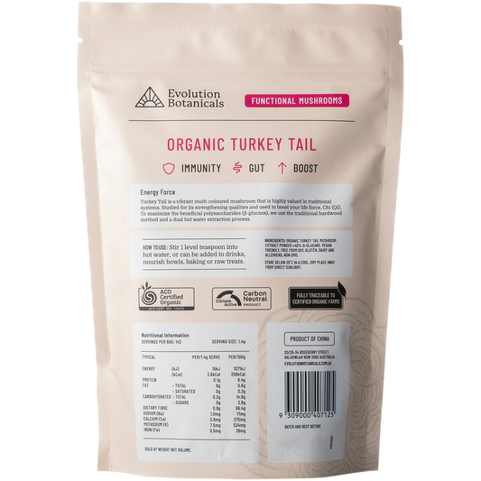 Evolution Botanicals Organic Turkey Tail Energy Force