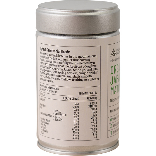 Evolution Botanicals Organic Japanese Matcha Highest Ceremonial Grade
