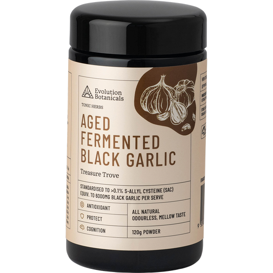 Evolution Botanicals Aged Fermented Black Garlic