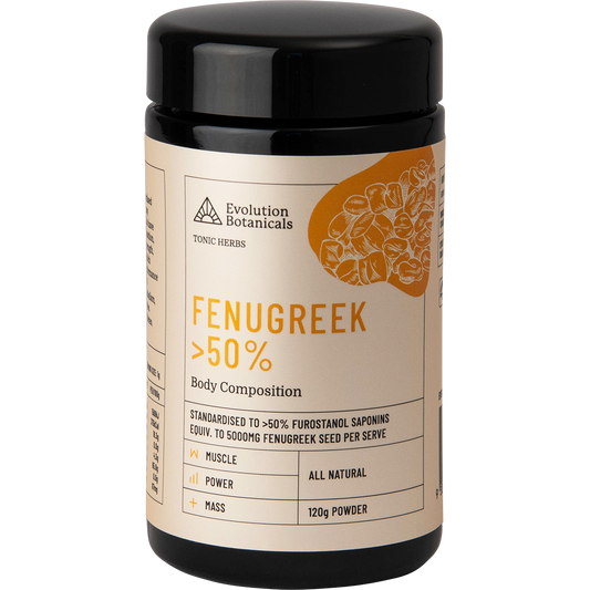 Evolution Botanicals Fenugreek >50% Body Composition