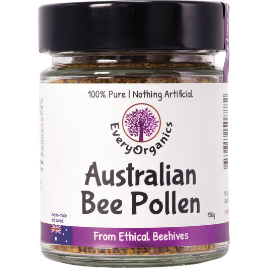EVERY ORGANICS Australian Bee Pollen From Ethical Beehives 1 x 150g