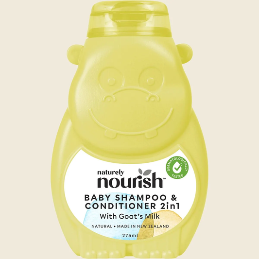 Naturely Nourish Hippo Baby Shampoo & Conditioner 2in1