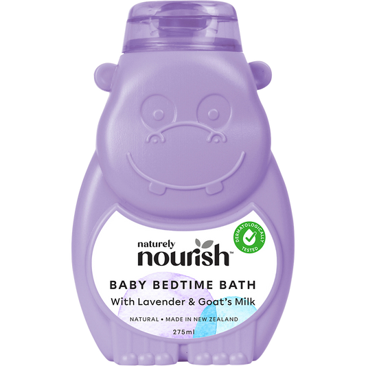 Naturely Nourish Hippo Baby Bedtime Bath