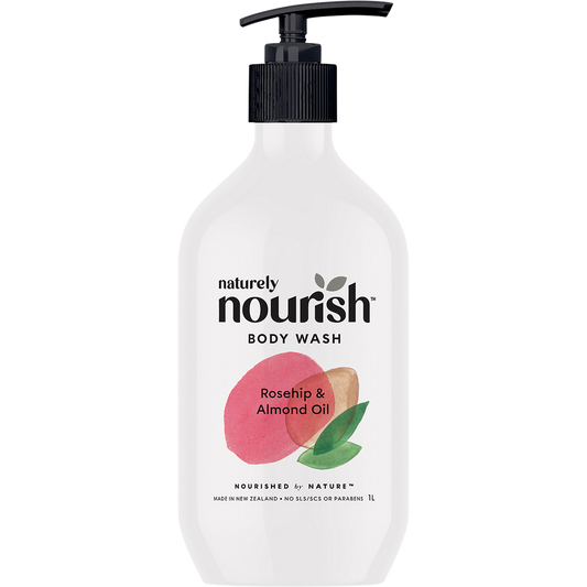 Naturely Nourish Body Wash Rosehip & Almond Oil