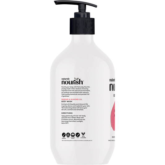 Naturely Nourish Body Wash Rosehip & Almond Oil