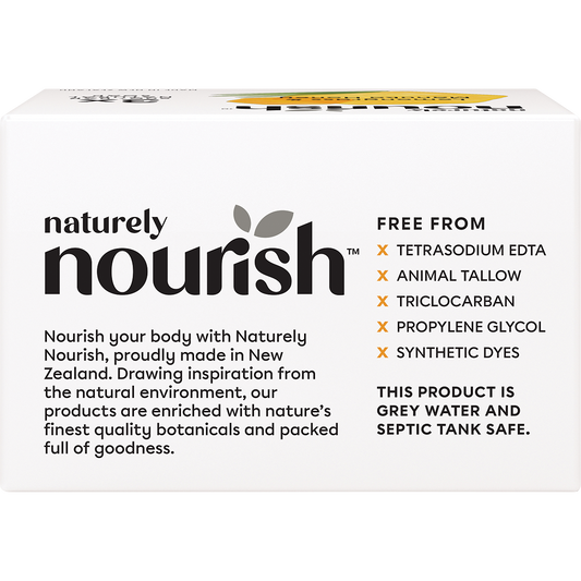Naturely Nourish Natural Soap Bar Lemongrass & Manuka Honey