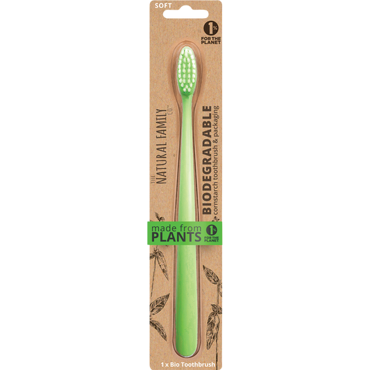 NFco. Bio Toothbrush Soft Single Assortment Neon - Box of 8